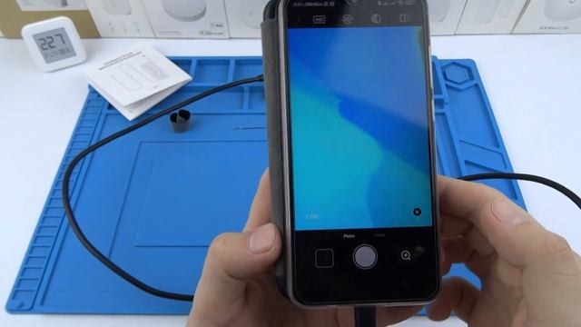 Эндоскоп с камерой и подсветкой с WiFi от KERUI Type-C видео-эндоскоп для смартфона Видеоэндоскоп смотреть онлайн