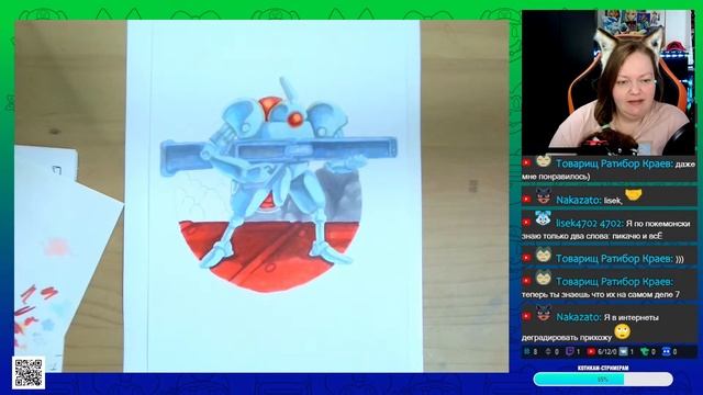 Ретро герои: Брауни из Contra: Hard Corps (маркеры) 🦾🤖 смотреть онлайн