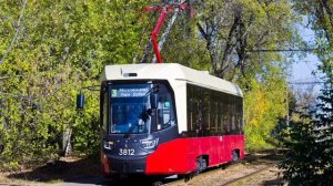 Нижний Новгород, трамвайный вагон БКМ Т811 «МиНиН» № 3812, фотки.