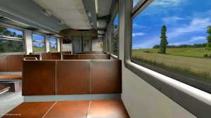 Поездка на ЭД9М-0034 в Trainz 12
