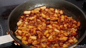 Французские тосты с яблоками