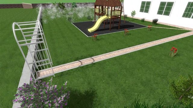 3D Визуализация 1стадии. Гостагаевская