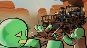 ФИГАЧЕМ зомбаков с ДРУГОМ▶️Dead rails Roblox