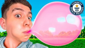 Я ПОБИЛ 20 РЕКОРДОВ ГИННЕСА! ОГРОМНАЯ ЖВАЧКА (ЛАЙФ РОЛИК) ! ОЧЕНЬ СМЕШНО