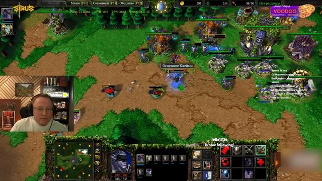 ПОТНАЯ ЗАРУБА ЭЛЬФ НА ЭЛЬФА | РЕЙТИНГОВЫЙ WARCRAFT 3 смотреть онлайн