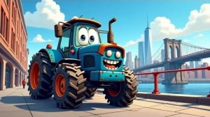 Синий трактор - Детские песни🚜🎶Тракторы для детей🚜 Анимация для детей #блютрактор