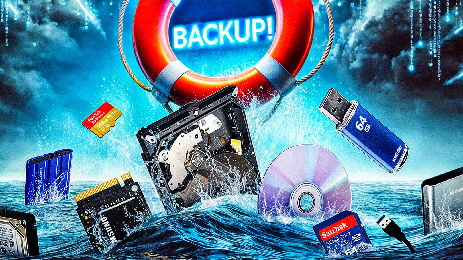 HDD, SSD, флешка, SD-карта, компакт-диск | На чём лучше хранить информацию?