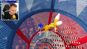 Соник и Тейлз НЕУДАЧНЫЕ ПАДЕНИЯ в ГТА 5 Моды Челлендж!