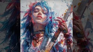 Сквозь города.Хард-рок!!!!!ИИ Женщина ❤️