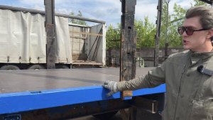 Ремонт пола полуприцепа, замена железа и фанеры