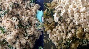 Cалат с киноа и креветками