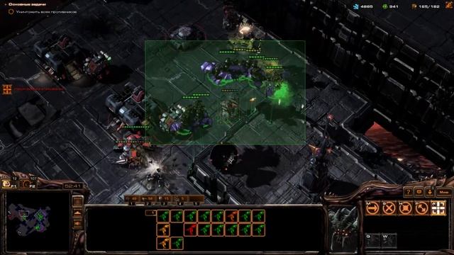 Starcraft 1 на движке Starcraft 2 - Mass Recall. Зерги, Королева Клинко? смотреть онлайн