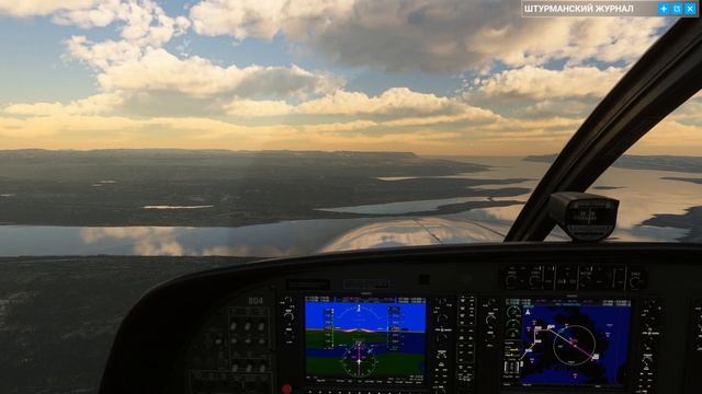 Полет по ориентирам. Исландия. Хоульмавик-Исафьордюр ( смотреть онлайн