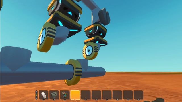 Самый простой поршневой двигатель в игре Scrap Mechanic смотреть онлайн