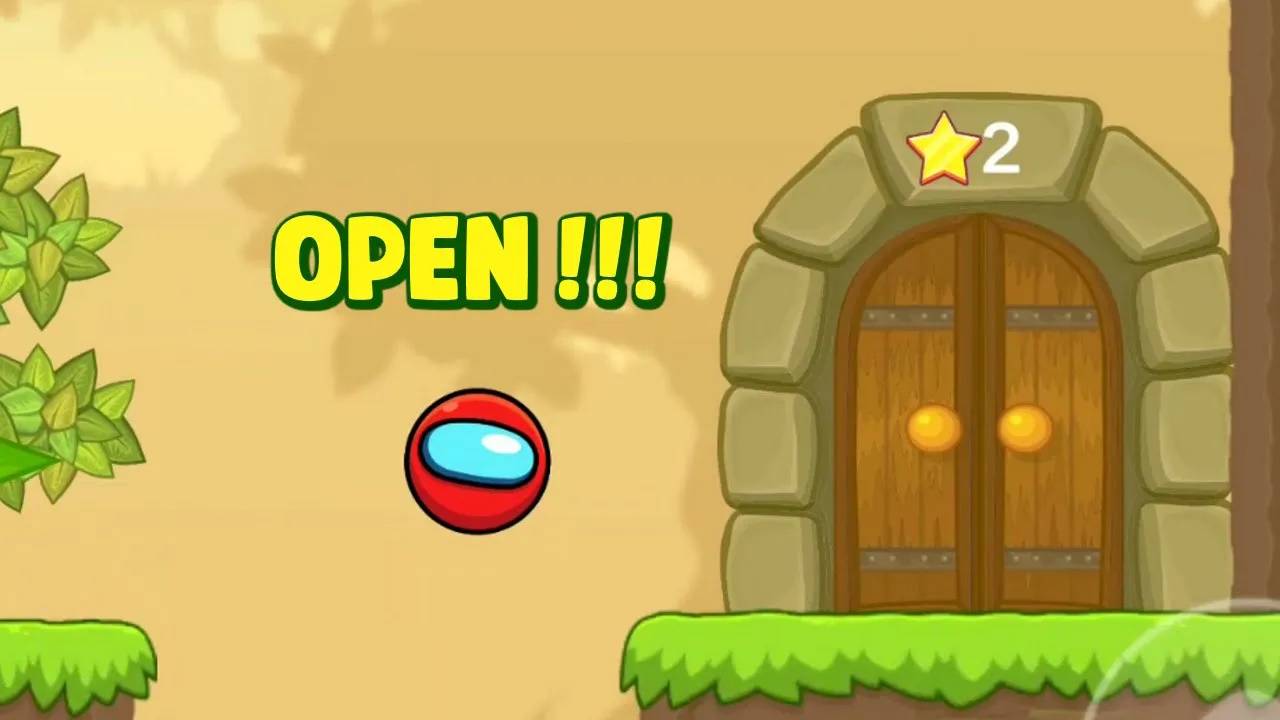 Красный Шар в игре Bounce Ball 5 Уровни 21-25 смотреть онлайн