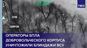 Операторы БПЛА Добровольческого корпуса уничтожили блиндажи с солдатами ВСУ