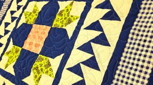 Красивые и полезные лоскутные бордюры. "Двойные летящие гуси" - легко и просто!