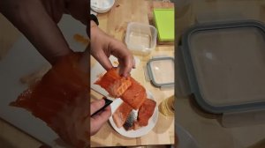 Солим радужную форель- trota iridea. Два способа хранения #fis