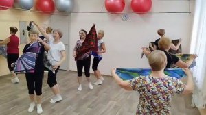 Репетиция народного танца "Россиянка"