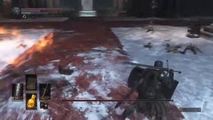 Dark Souls 3. Босс Понтифик Саливан - прохождение за рыцаря