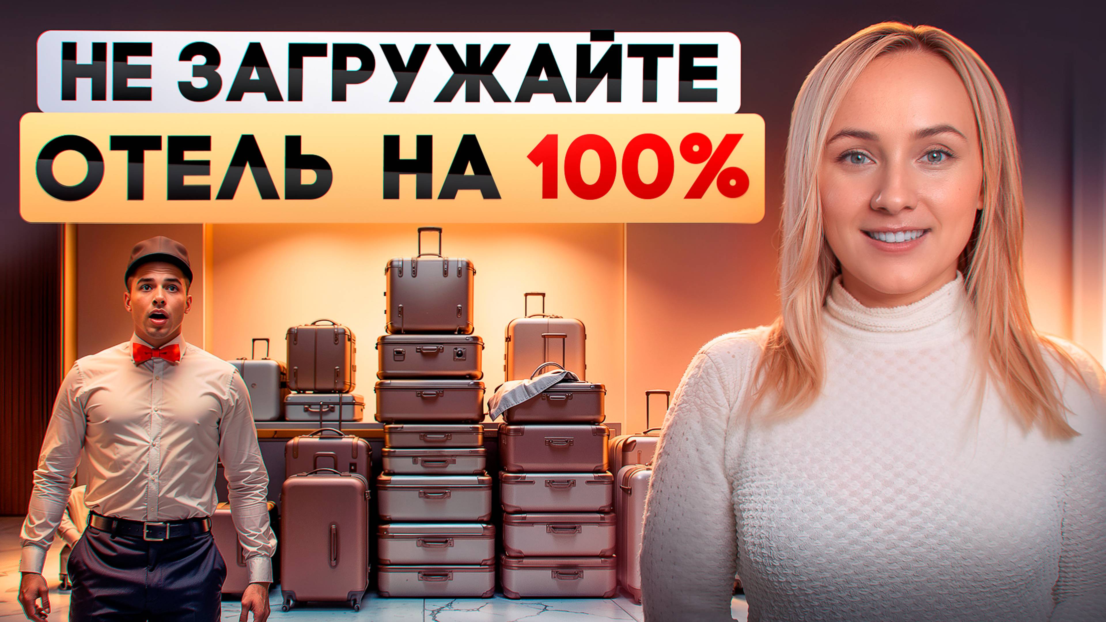 Чем опасна 100% загрузка для отеля ?
