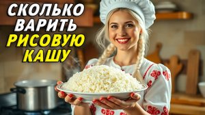 Сколько варить рисовую кашу
