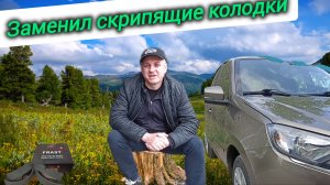 Замена задних тормозных колодок. Надоел скрип штатных колодок.