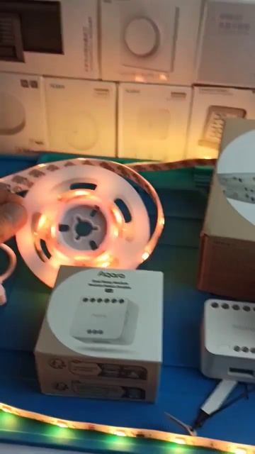Новинки умного дома Aqara Реле Aqara T2 и Адресная светодиодная лента Aqara T1 #умныйдом #aqara смотреть онлайн