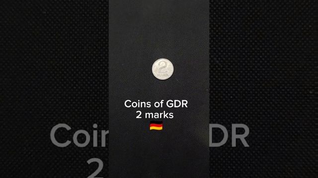 Монеты ГДР 2 марки смотреть онлайн