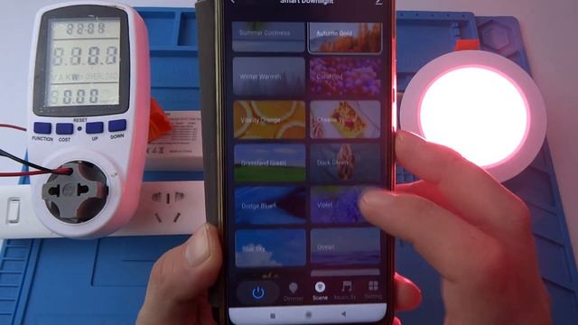 Умный WiFi светильник потолочный встраиваемый точечный Zemismart Apple, Tuya, Digma, Яндекс с Алисой