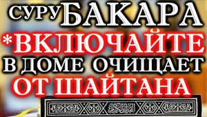 Очищение дома от джиннов сура Аль Бакара Surah Al Baqarah Full Soft Quran Recitation by Abdul Rahman