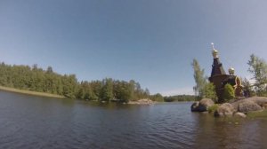 Сап прогулка по Вуоксе к Андреевской церкви 20 06 20