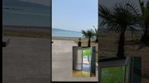 Домики с бассейном на берегу моря