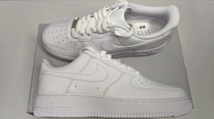 NIKE Air Force 1 '07 low распаковка (АСМР)🌟sneakers unboxing (ASMR)