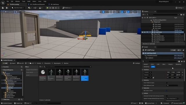 Unreal Engine 5 Blueprint для начинающих 2023 (Машинный перевод) смотреть онлайн