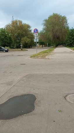 Внучка прокатилась на электросамокате.