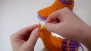 КРАСИВЫЕ СЛЕДКИ-НОСОЧКИ СПИЦАМИ