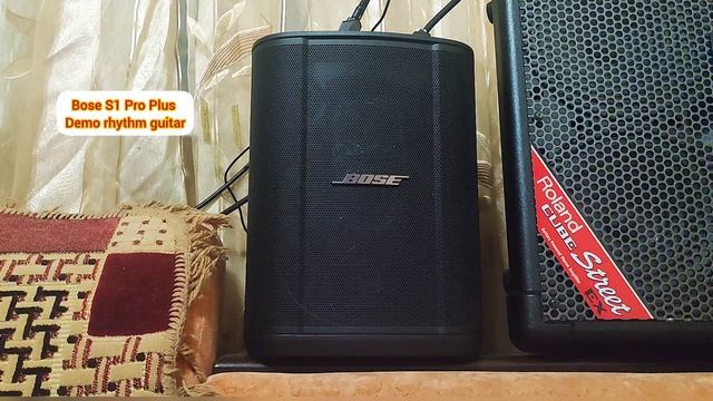 Bose S1 Pro Plus с демонстрацией звука живой гитары. Группа К?