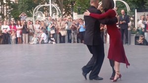 Аргентинское танго на Чистопрудном бульваре.Москва