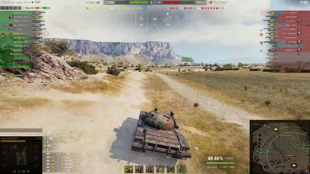 ЛУЧШИЙ БОЙ | Т-55А | ДОСТОЙНАЯ НАГРАДА ЗА ЛБЗ! смотреть онлайн