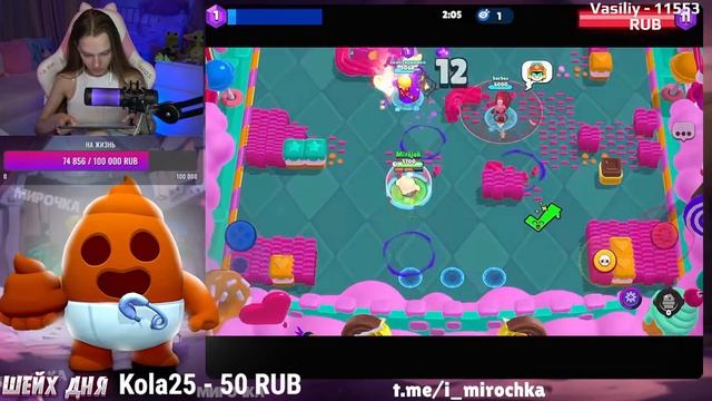 🌟АПНУЛА СВОЙ ПЕРВЫЙ ТИТУЛ В БРАВЛ СТАРС! BRAWL STARS! смотреть онлайн