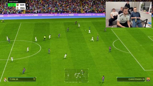 ЭЛЬ КЛАССИКО НА НАКАЗАНИЕ | FC25 | Eugene Team смотреть онлайн