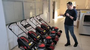 Общий обзор на самоходные бензиновые газонокосилки Sunreca