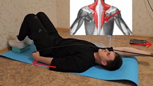 Торчащая лопатка и боль в шее упражнение от боли!!!