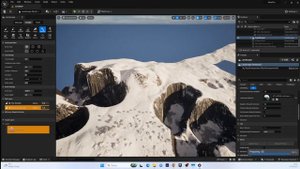 Как сделать за 1 минуту ЛАНДШАФТ в Unreal Engine 5 ?