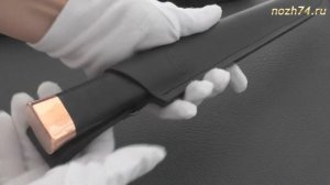 Нож Бурятский большой (Наборная кожа, ZDI-1016) - nozh74.ru