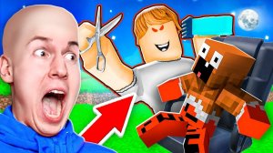 😱✂️ ПОБЕГ От  ПРОКЛЯТОГО  ПАРИКМАХЕРА из БАРБЕРШОПА в ROBLOX ! ВЛАДУС