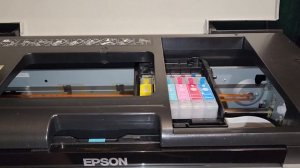 Проверка катриджей на принтер Epson RX610