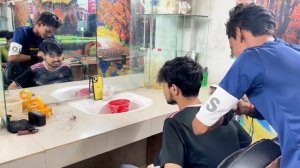 Самый эффективный мульти инструментальный АСМР-массаж головы от индийского уличного парикмахера