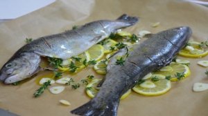 Форель, запеченная в фольге
